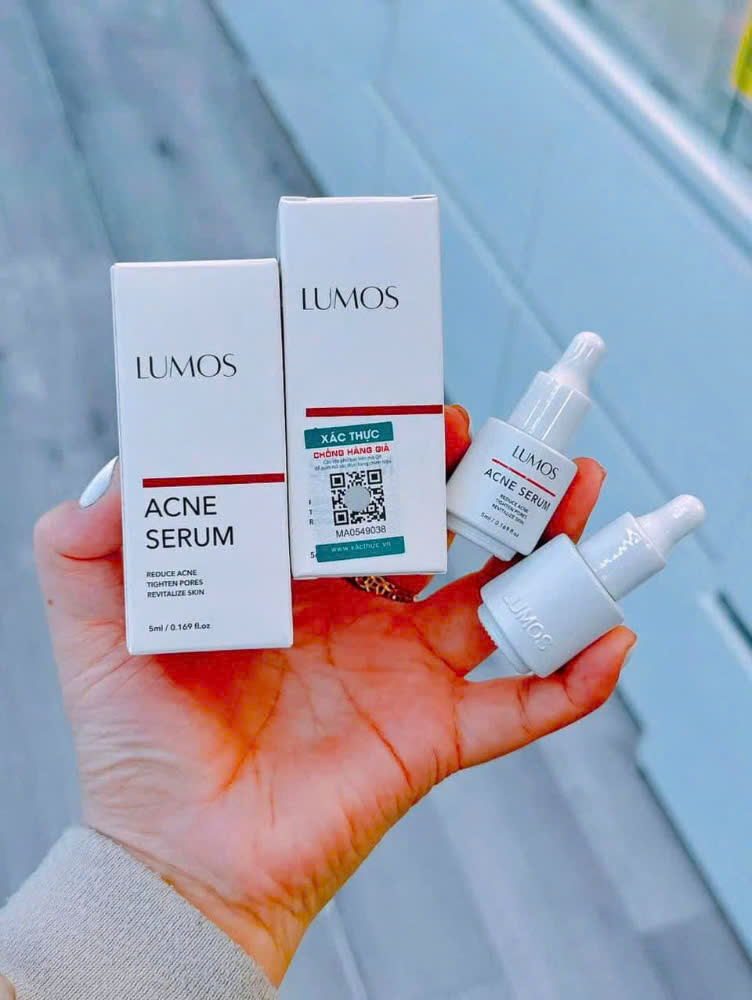 Serum Mụn Lumos Mẫu Mới 2025