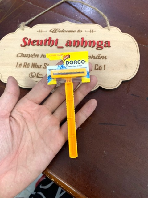 Dao cao râu du lịch lưỡi kép Dorco ( Loại 1 )