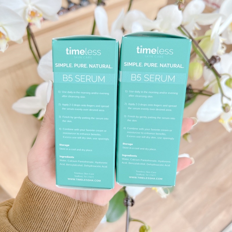 SERUM TIMELESS B5 ( mẫu mới tinh)