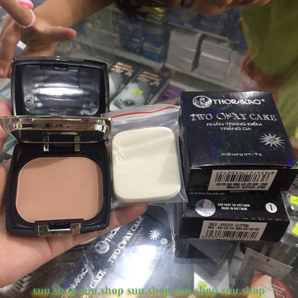 Phấn Trang Điểm Thorakao Trắng Da 9g