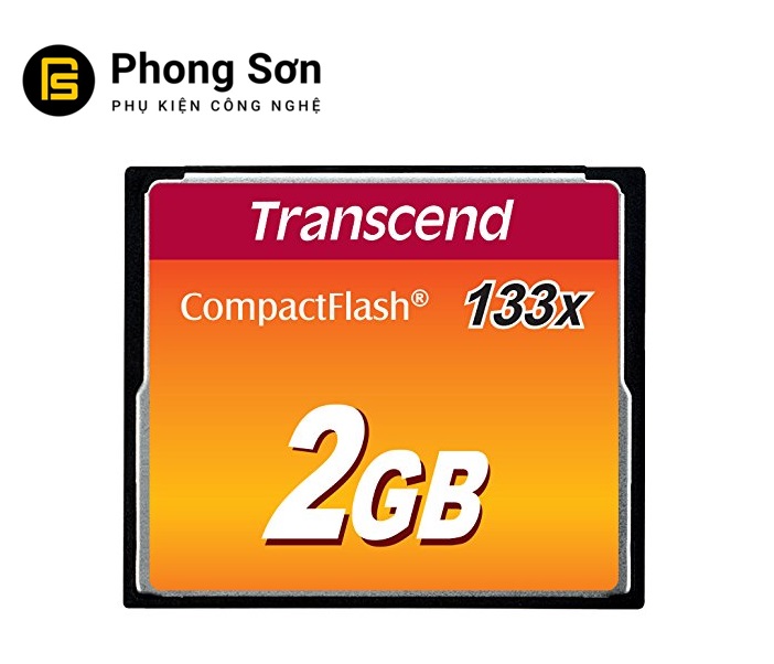 Thẻ nhớ Transcend CF 2GB (133x Speed) Hàng nhập khẩu