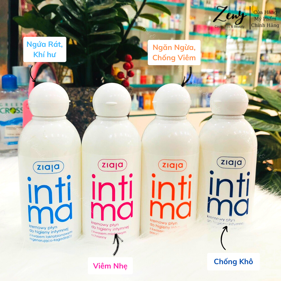 Dung Dịch Vệ Sinh Phụ Nữ Intima Ziaja 200ml Ba Lan
