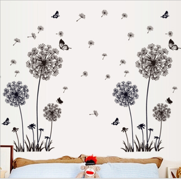 Decal dán tường Bồ công anh  GN108