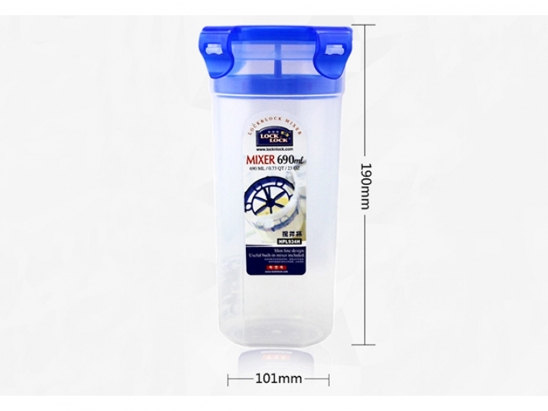 Bình Nước Lock&Lock Mixer One Touch HPL934H (690ml)