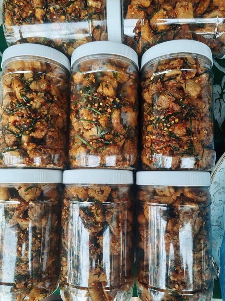 100gr Tóp Mỡ Siêu Ngon Giòn Rụm Lá Chanh Thơm ngon