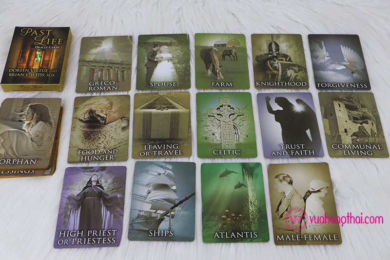 Bộ Bài Bói Tarot Past Life Oracle Cards Cao Cấp