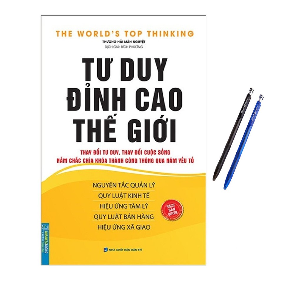 Sách - Tư duy đỉnh cao thế giới + Tặng Bút
