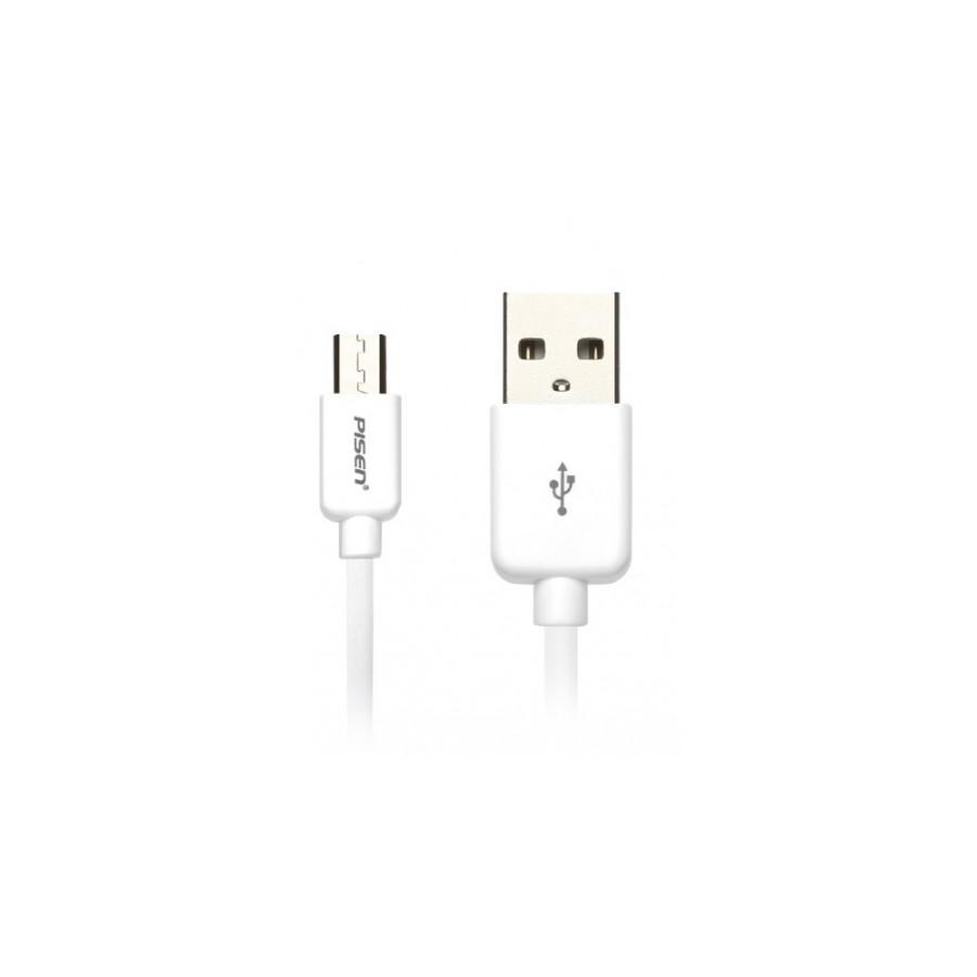 dây cáp sạc Micro USB Cho Android ,cáp sạc pisen cao cấp .