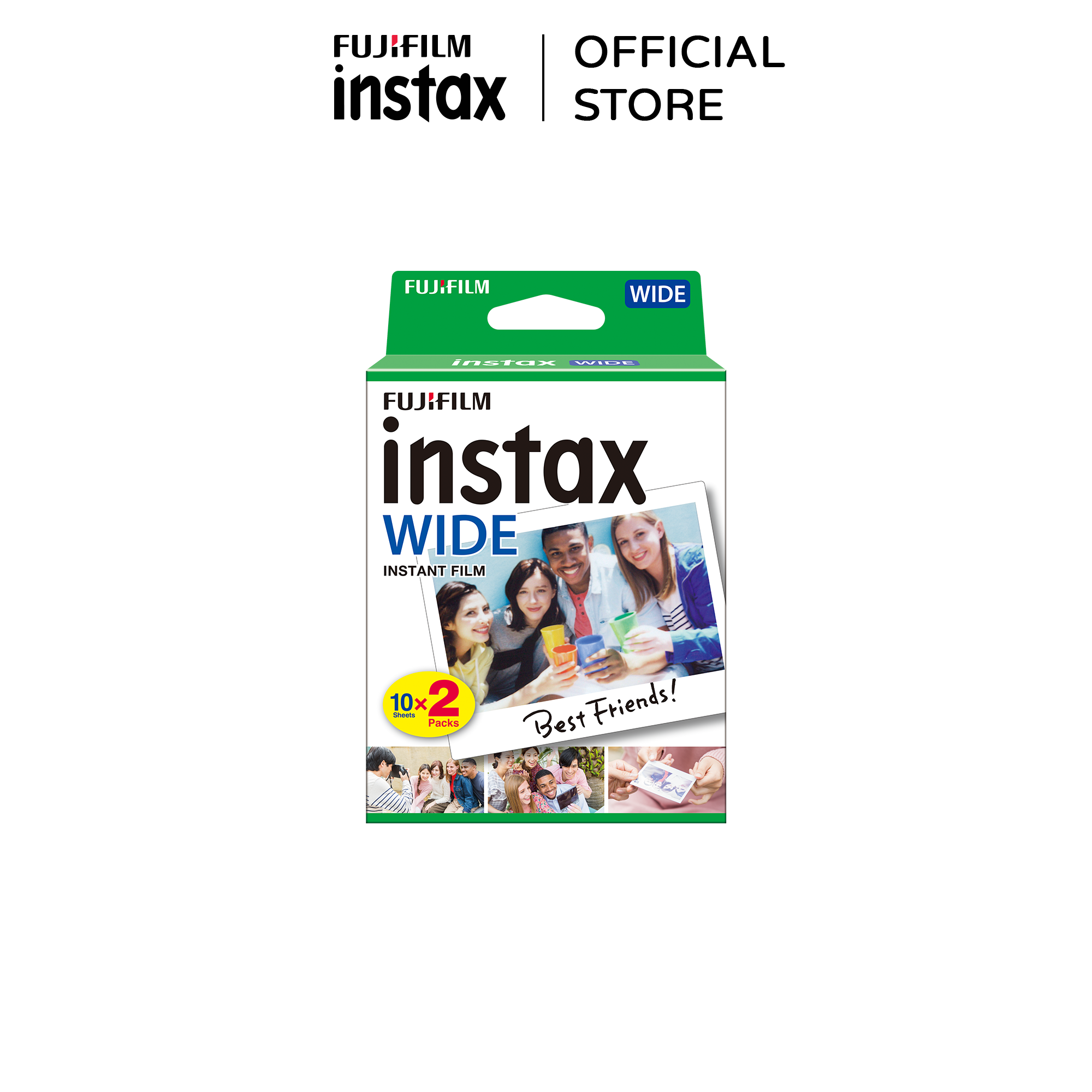 Phim Chụp Lấy Liền Fujifilm Instax Wide - Dùng Cho Máy Ảnh Wide