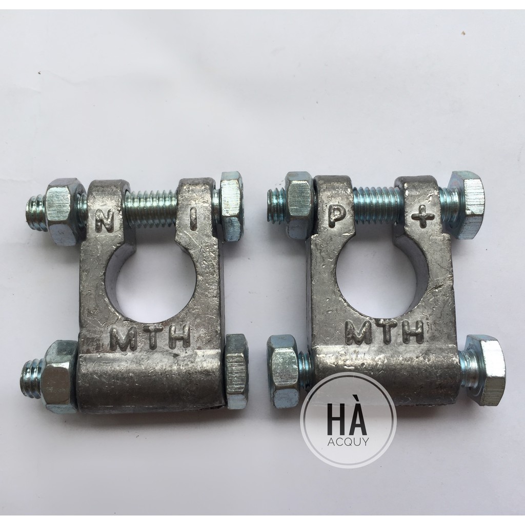 Đầu Bọp Cọc Bình Ắc Quy bằng Chì Vuông Phi 18 (D18 mm)-1 cặp