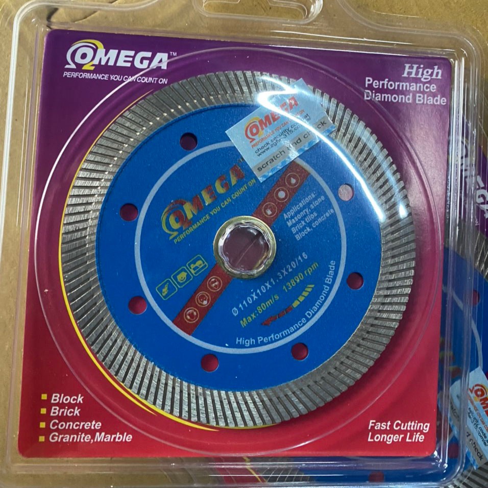 Lưỡi cắt gạch Omega - LCGOMG