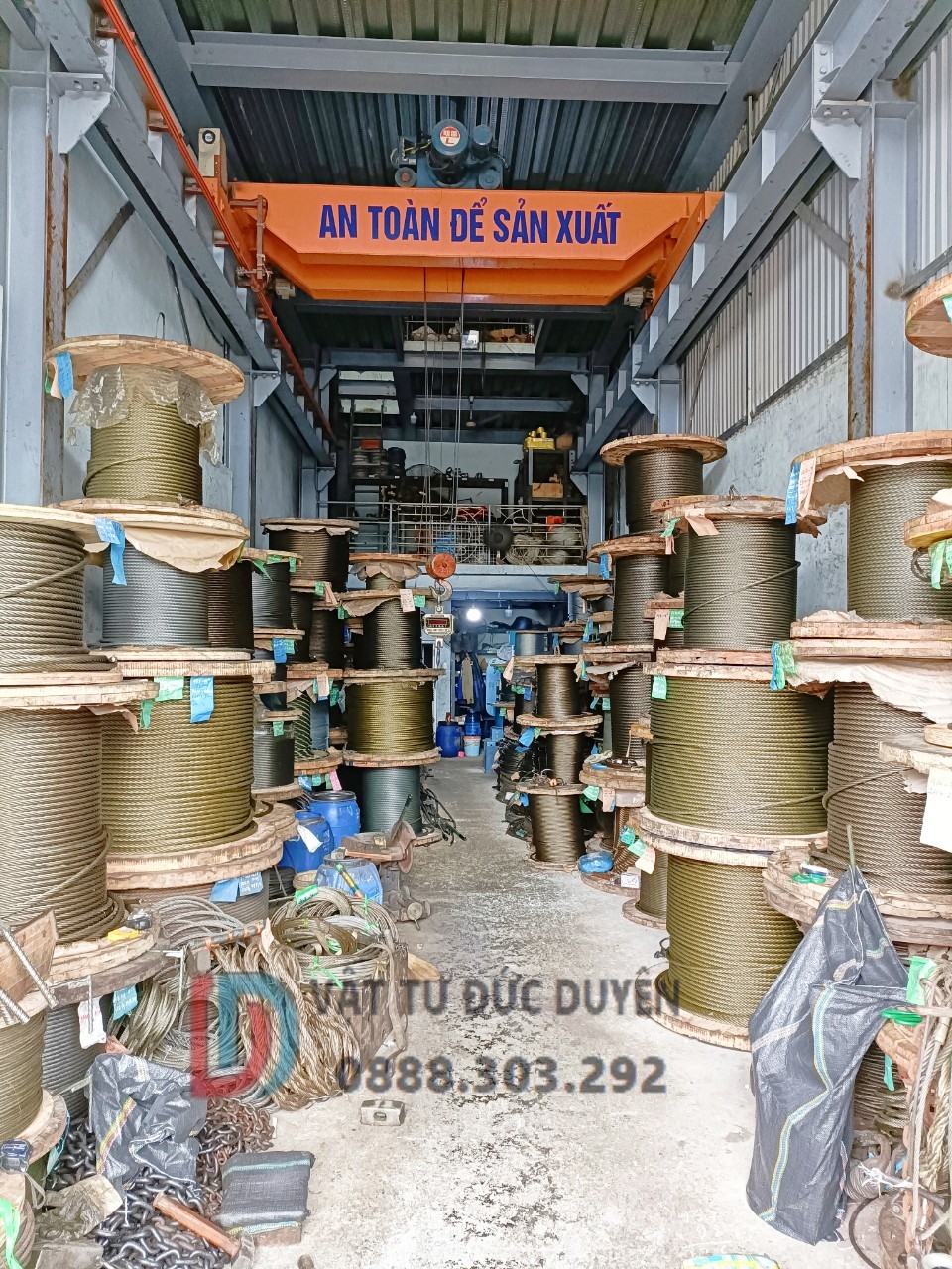Dây cáp INOX 304 Phi 10mm (9.5)