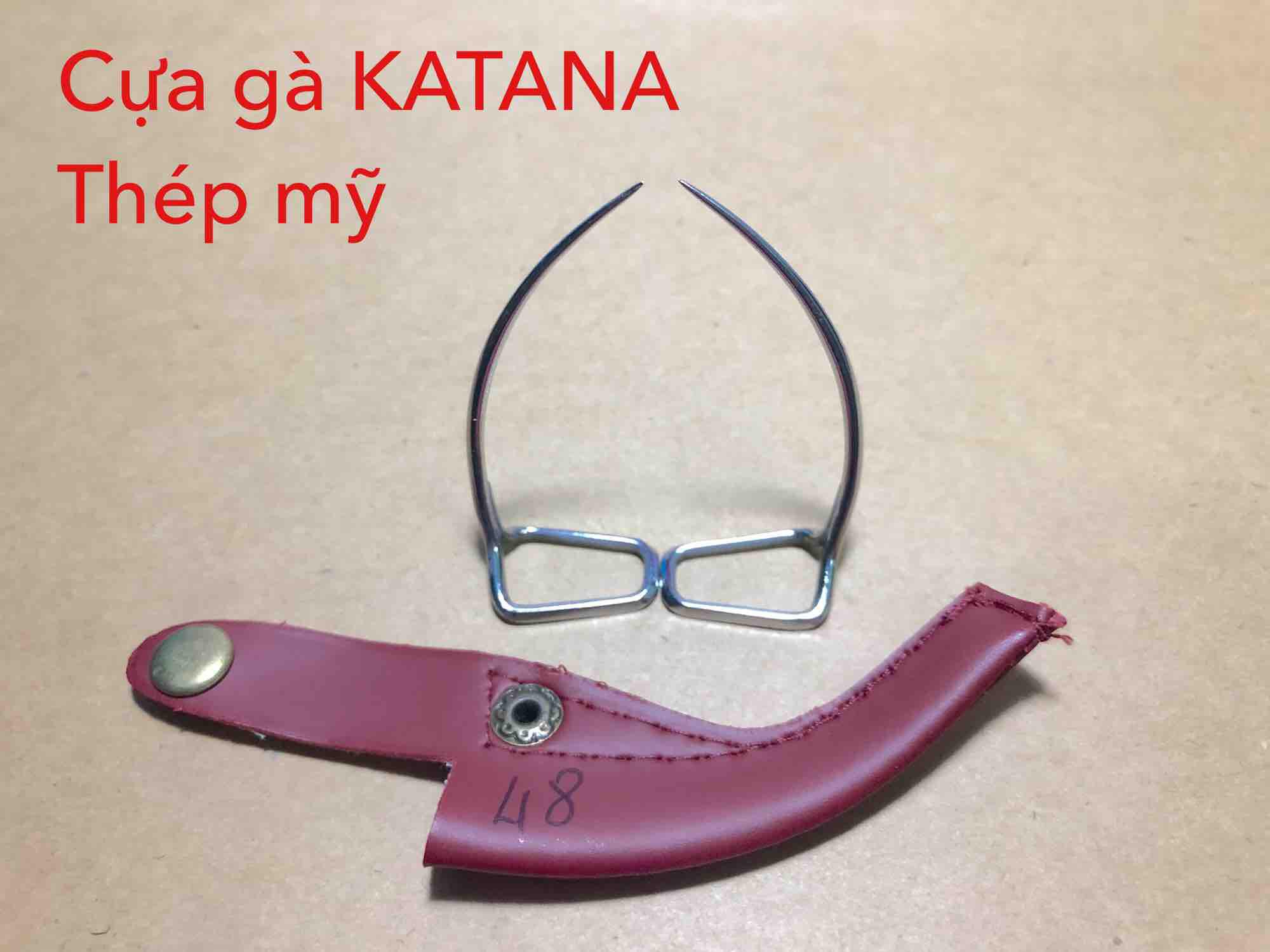 [HCM]Cựa gà tre 48 thép mỹ
