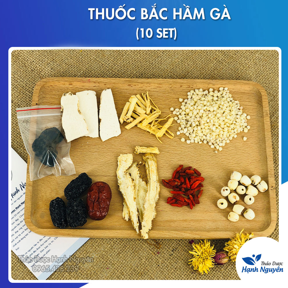 10 Set gia vị hầm gà bổ dưỡng, chế biến đơn giản, ngon miệng - Thảo Dược Hạnh Nguyên