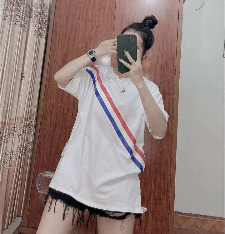 Áo Phông Viền chéo siêu hót