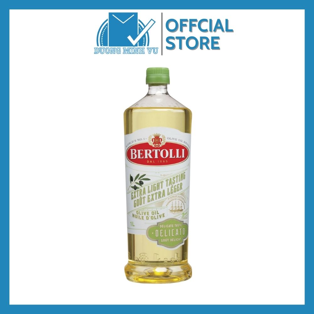 Dầu Oliu tinh luyện Bertolli Extra Light Olive Oil 1L