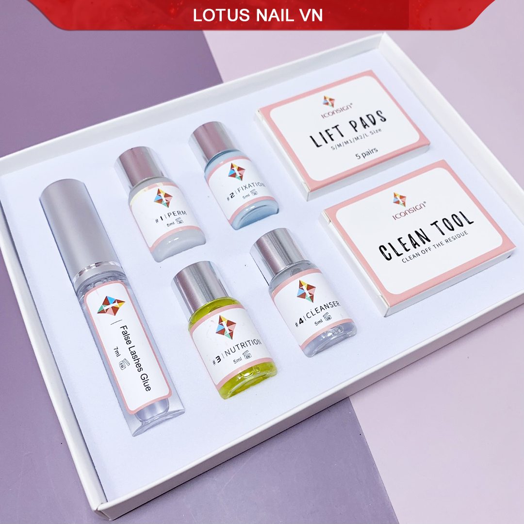 Set uốn mi Lashlift, set uốn mi colagen 3D Hàn Quốc