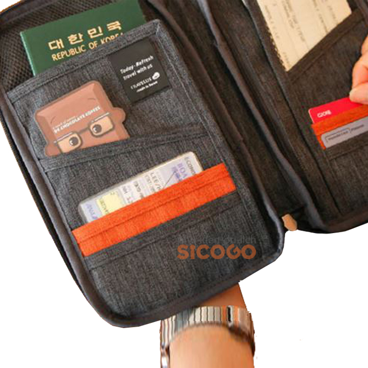 [HCM]Ví đựng giấy tờ du lịch Lớn Travelus