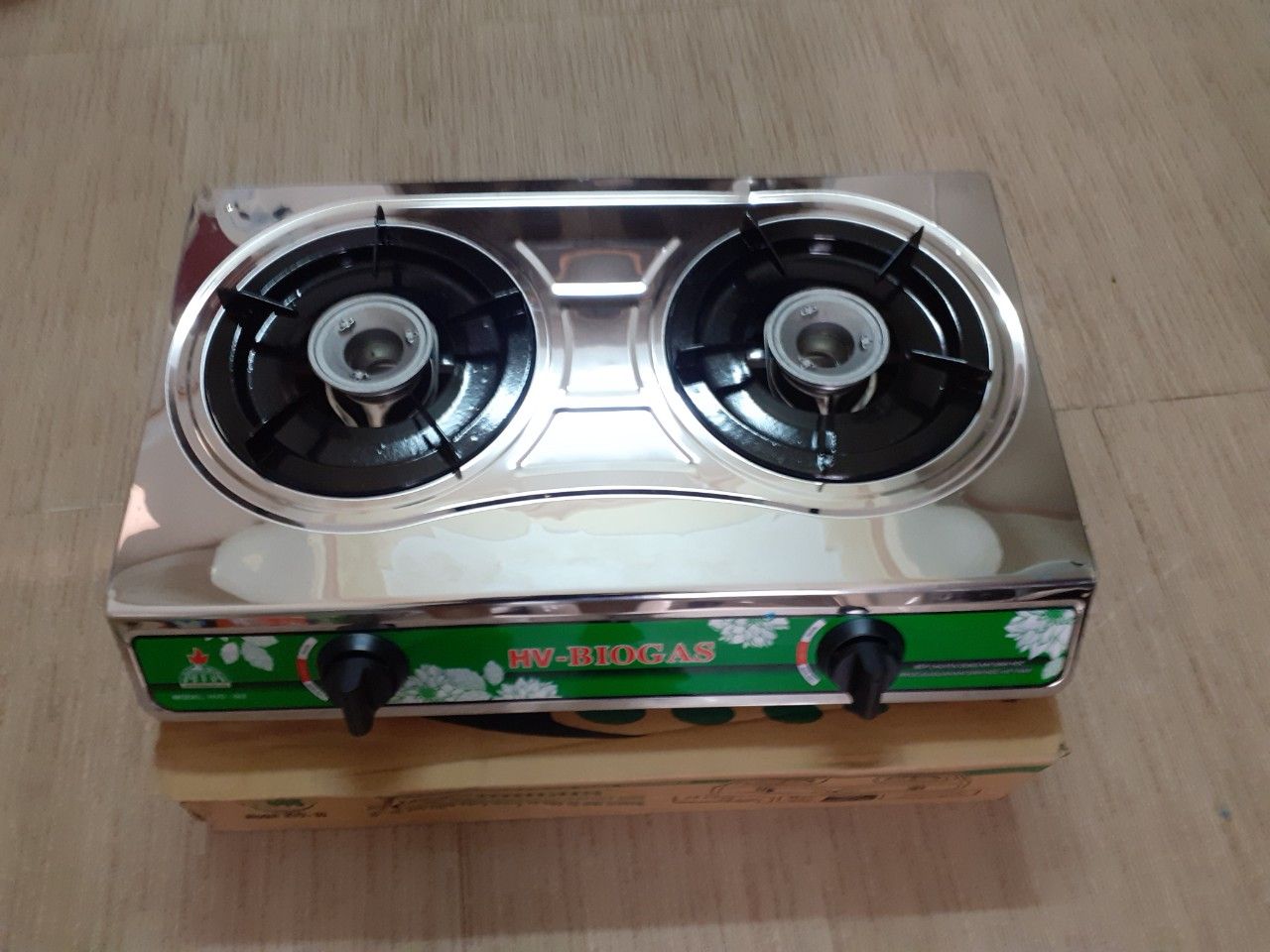Bếp bioga đôi Hùng Vương ( sử dụng khí sinh học biogas khí từ chăn nuôi )