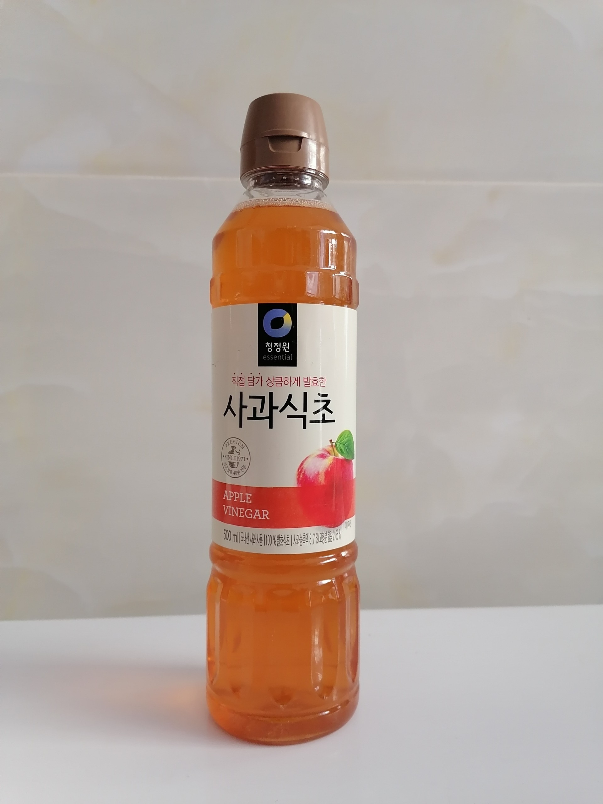 500ml GIẤM TÁO Korea MIWON Apple Vinegar