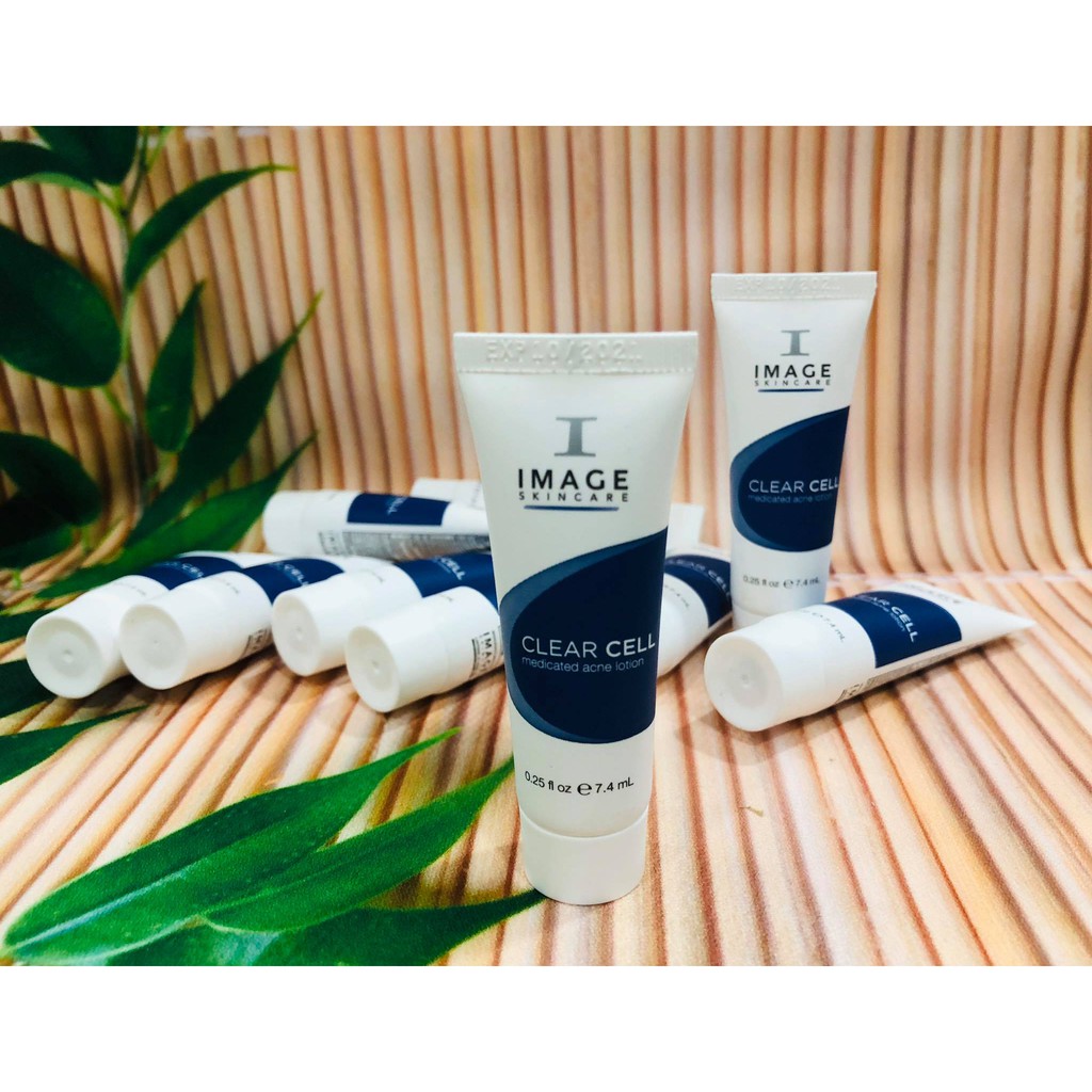 [HCM][Image] Lotion chấm mụn Image Clearcell 5% Benzol Peroxide Mini 7.4ml