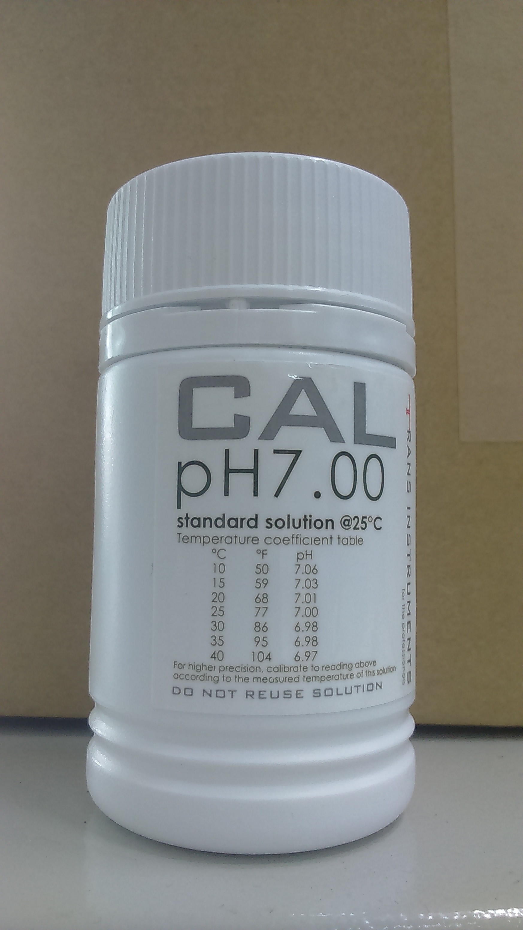 Dung dịch chuẩn pH 7.00 90ml Trans Instruments