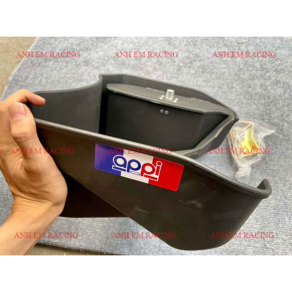 Rổ appi v2 giữa có hộp exciter 135 150 155 , winner, sirius , winner x v2 v3 , sirius fi mẫu lc v8 nhựa dày