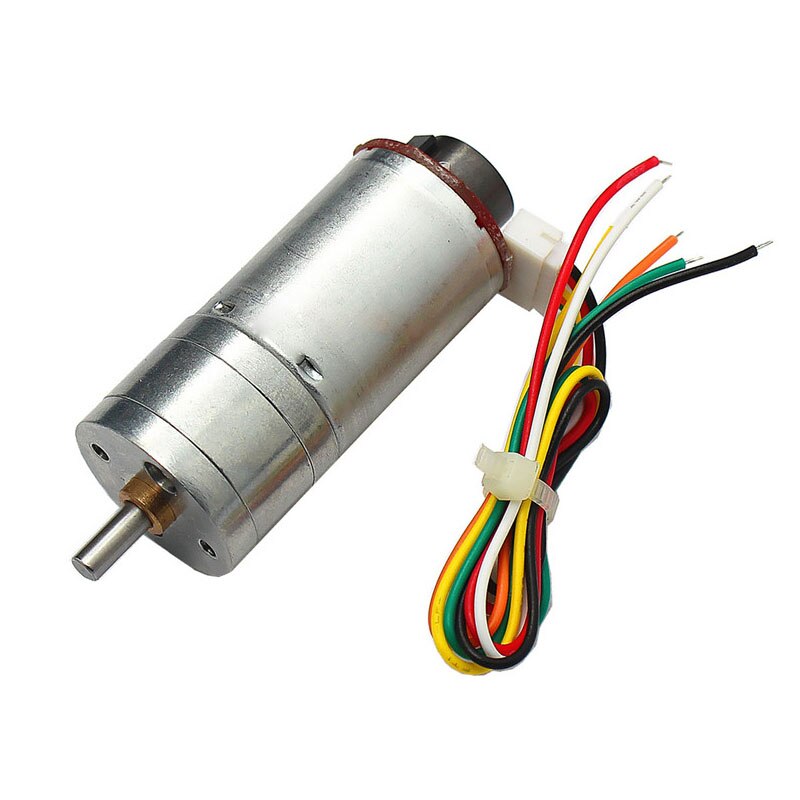 Động cơ dc giảm tốc ga25 encoder 250rpm