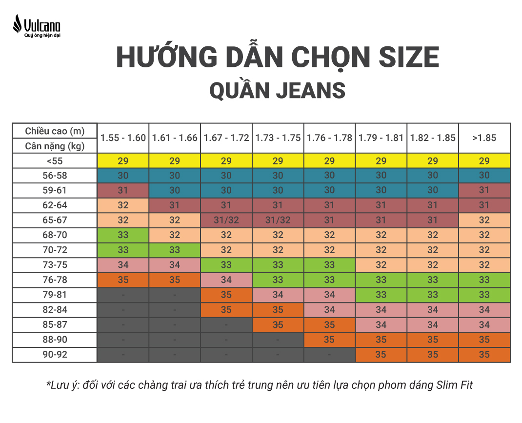 QUẦN JEAN VULCANO 1001