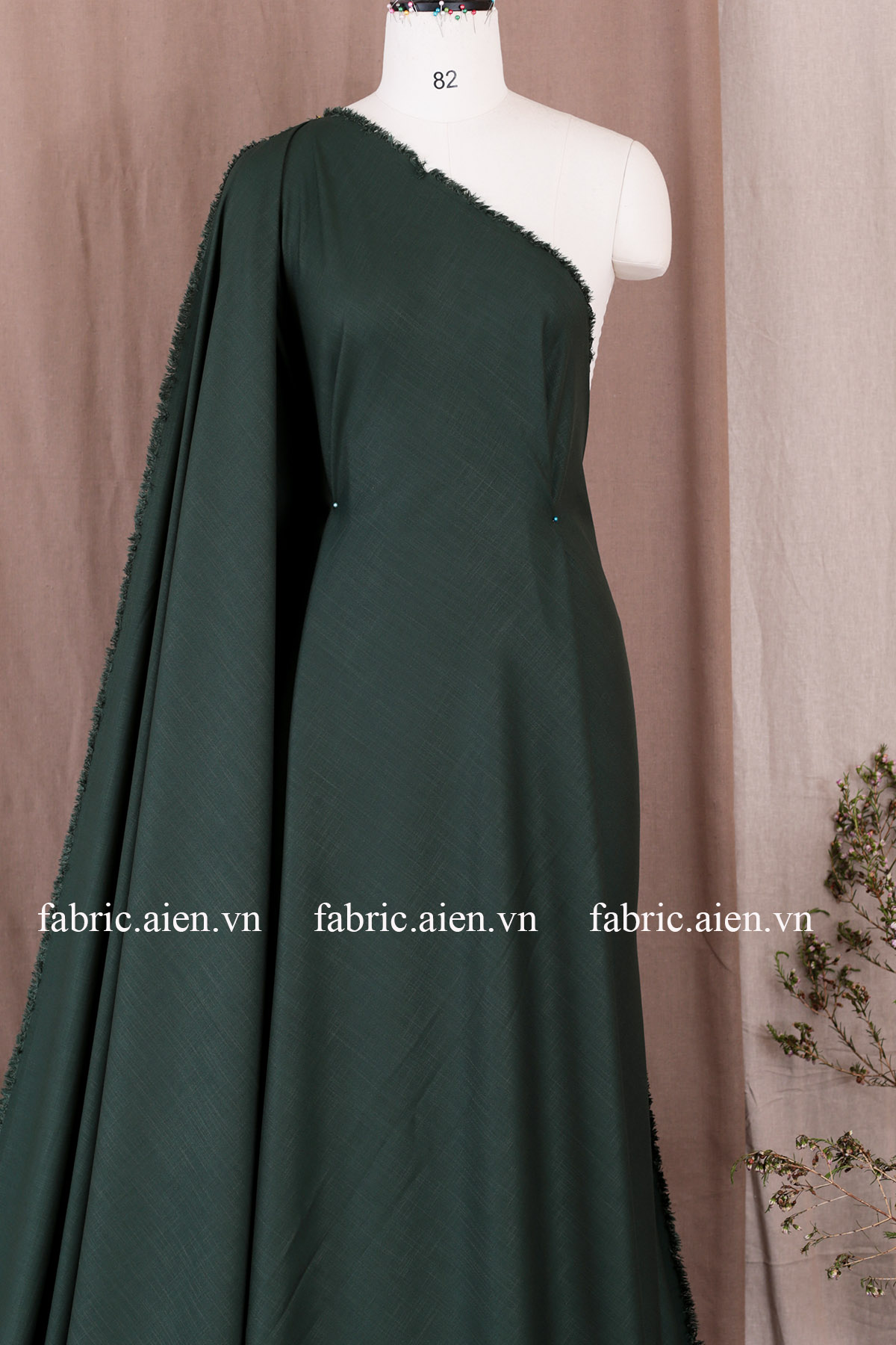 Vải Linen Len ALNL-33 (GIÁ BÁN THEO MÉT)