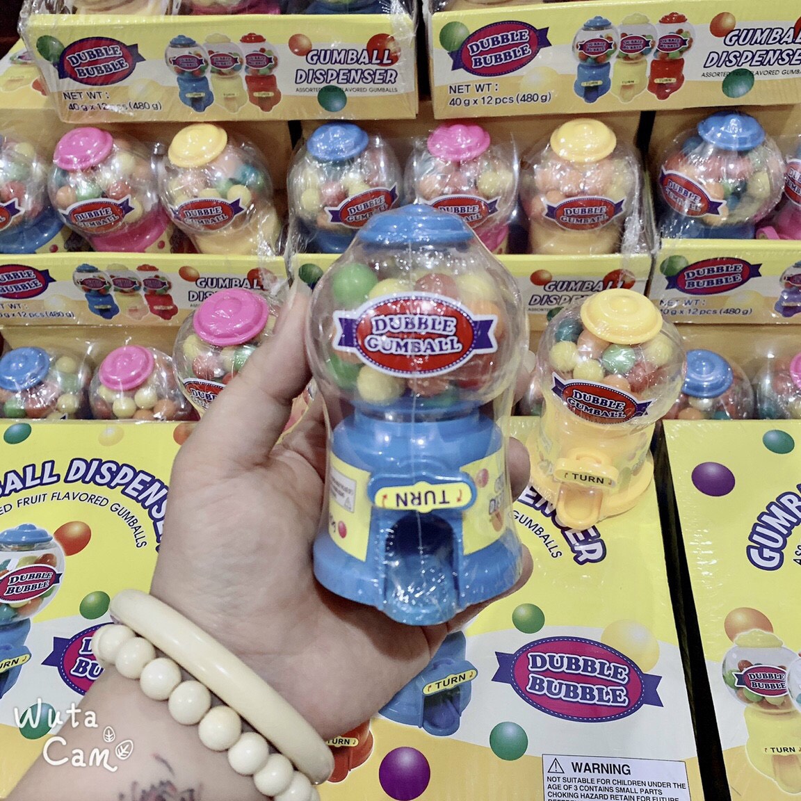 [Siêu Hot] Máy bán kẹo Dubble Gumball 40gr siêu cute