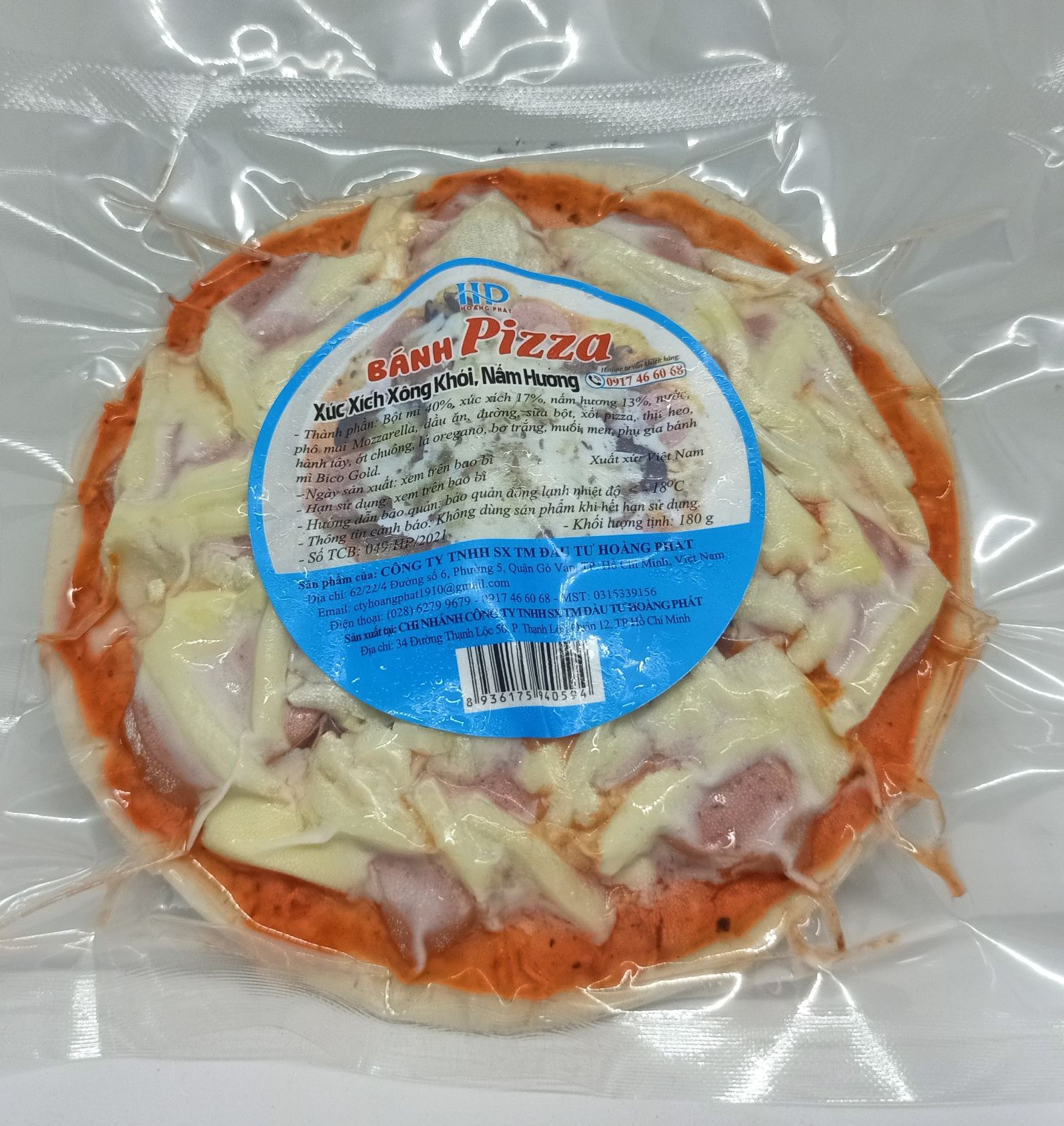 Pizza xúc xích (cái)  - [Chỉ giao HCM] - Giao nhanh 4H