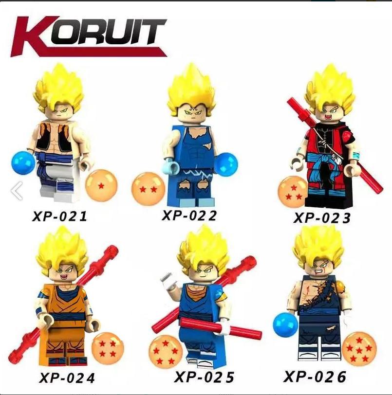 Đồ chơi lắp ráp Mini Figure nhân vật dragonball