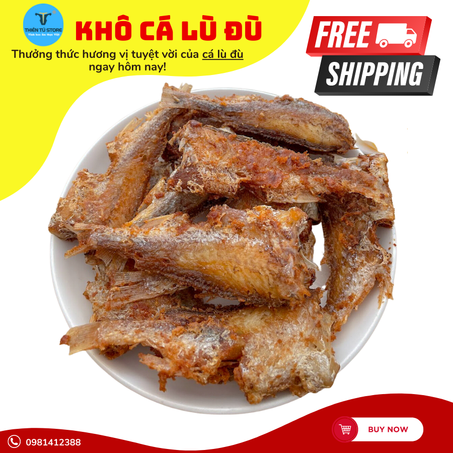 500Gr Khô cá đù loại hảo hạng ,Đặc sản Cà Mau. Cá Đù phơi sấy tự nhiên. Chế biến nhiều món ăn đa dạng với khô cá đù Seavina Foods
