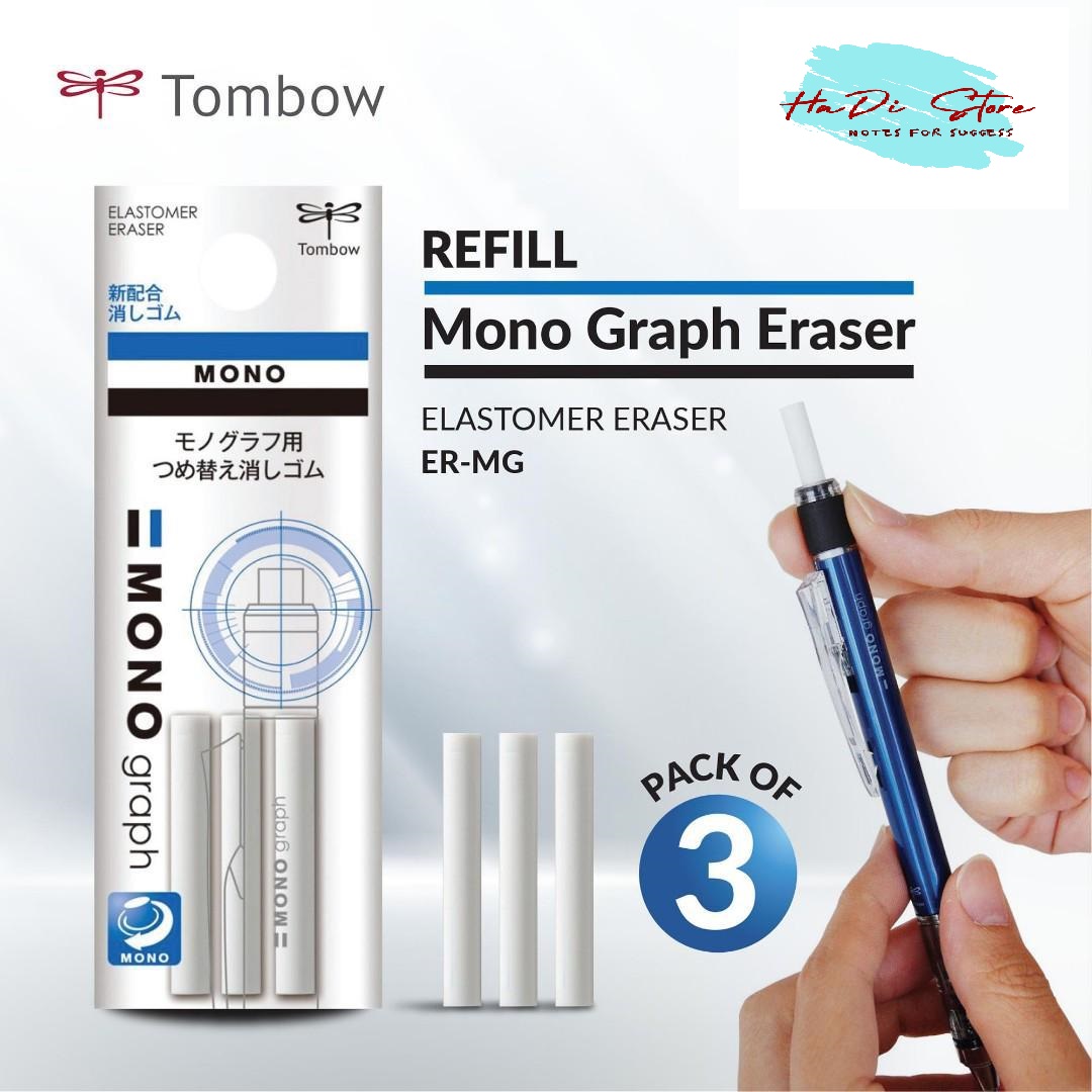 Ruột gôm thay cho bút chì TOMBOW MONO GRAPH (Mã SP:TB-G-MoGra)