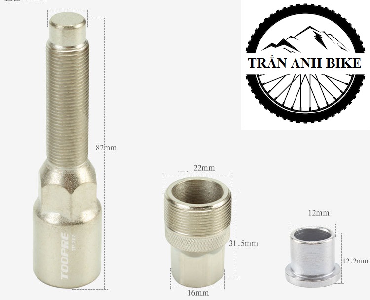 Cảo Đùi Dĩa Cốt Vuông Xe Đạp TOOPRE TP-202