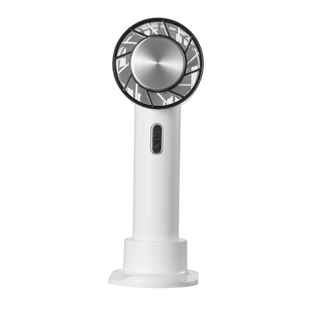 Mini Handheld Fan Semiconductor Refrigeration 2200mAh Battery Portable USB Rechargeable Hand Fan Cooling Air Cooler For Outdoor