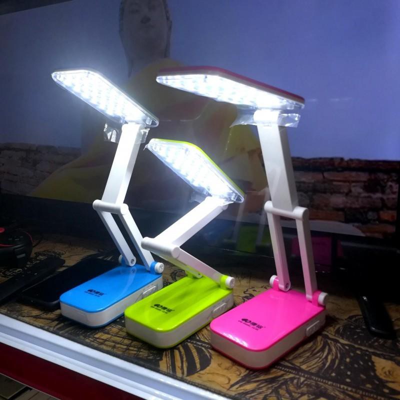 Đèn led để bàn học, bàn làm việc gấp gọn 6668