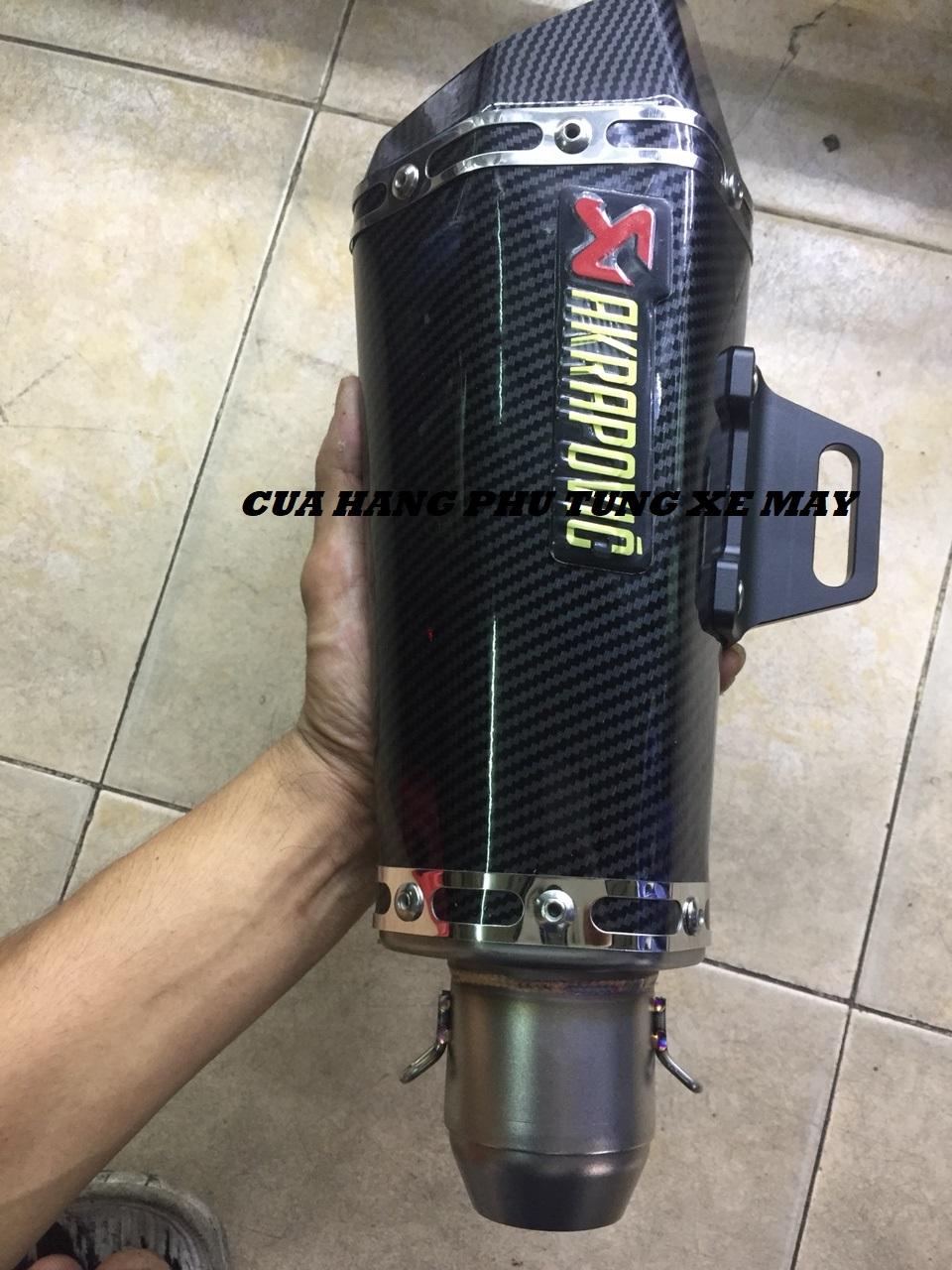 Lon pô Akrapovic A6 - Hàng nhập