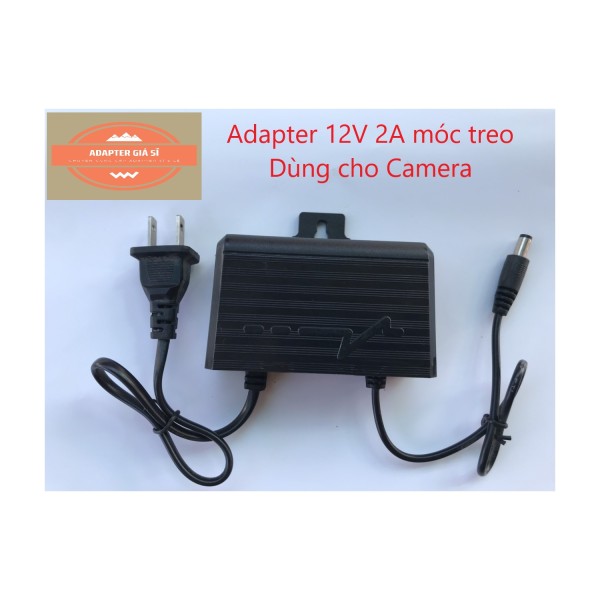 Bảng giá Adapter nguồn 12V 2A móc treo cho camera ngoài trời Phong Vũ