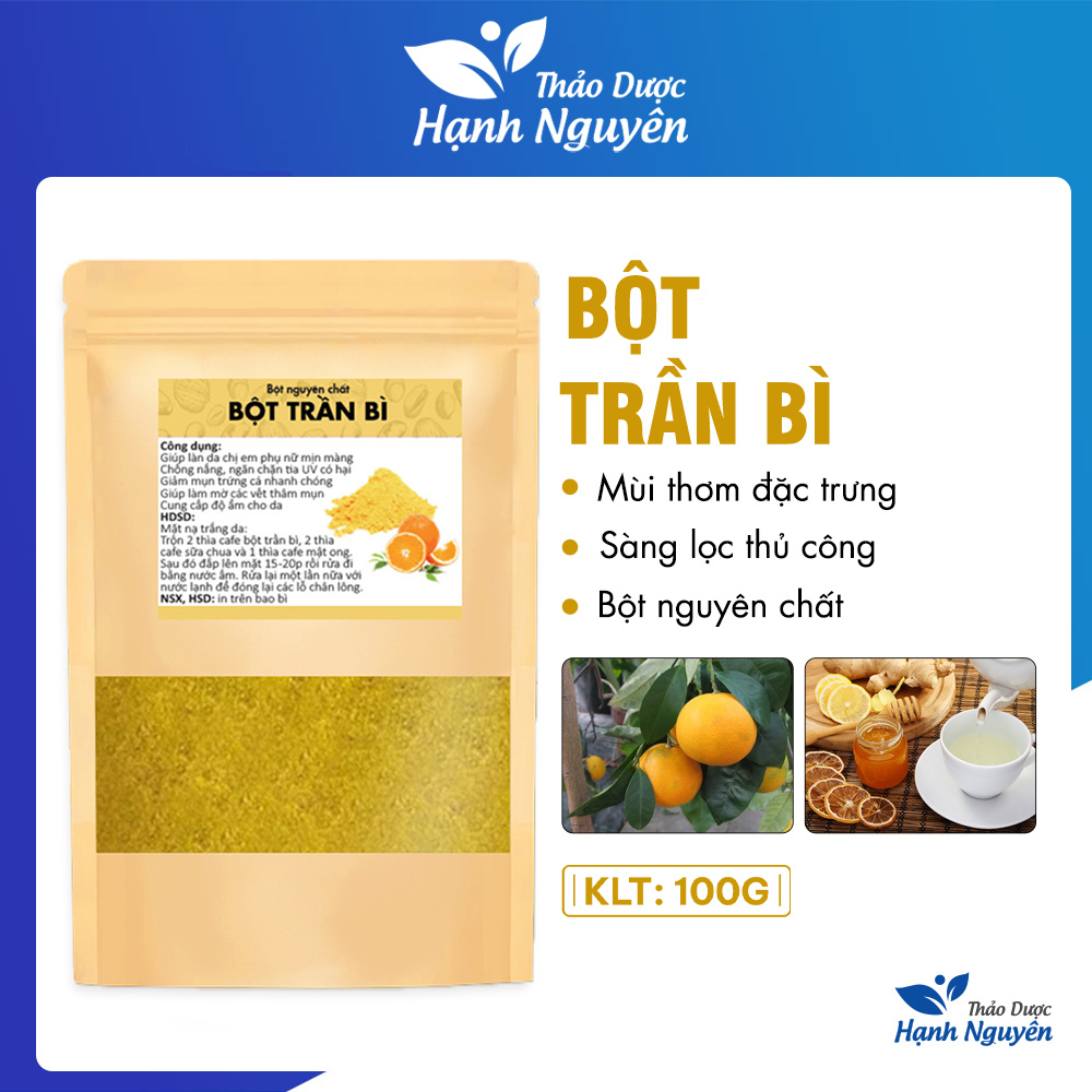 Tapioca Starch 100g, Tangerine Peel Powder, Pure, Used as a Skin Care Mask, Reduces Dark Spots, Whitens Skin