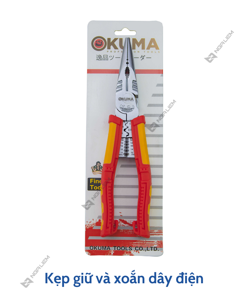 Kìm Nhọn 8′ Đa Năng OKUMA