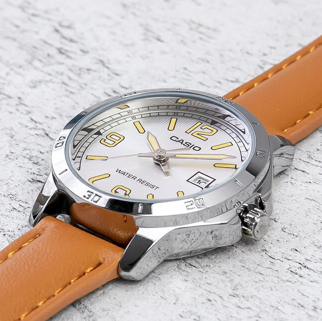 Đồng hồ nữ dây da Casio Anh Khuê LTP-V004L-7BUDF