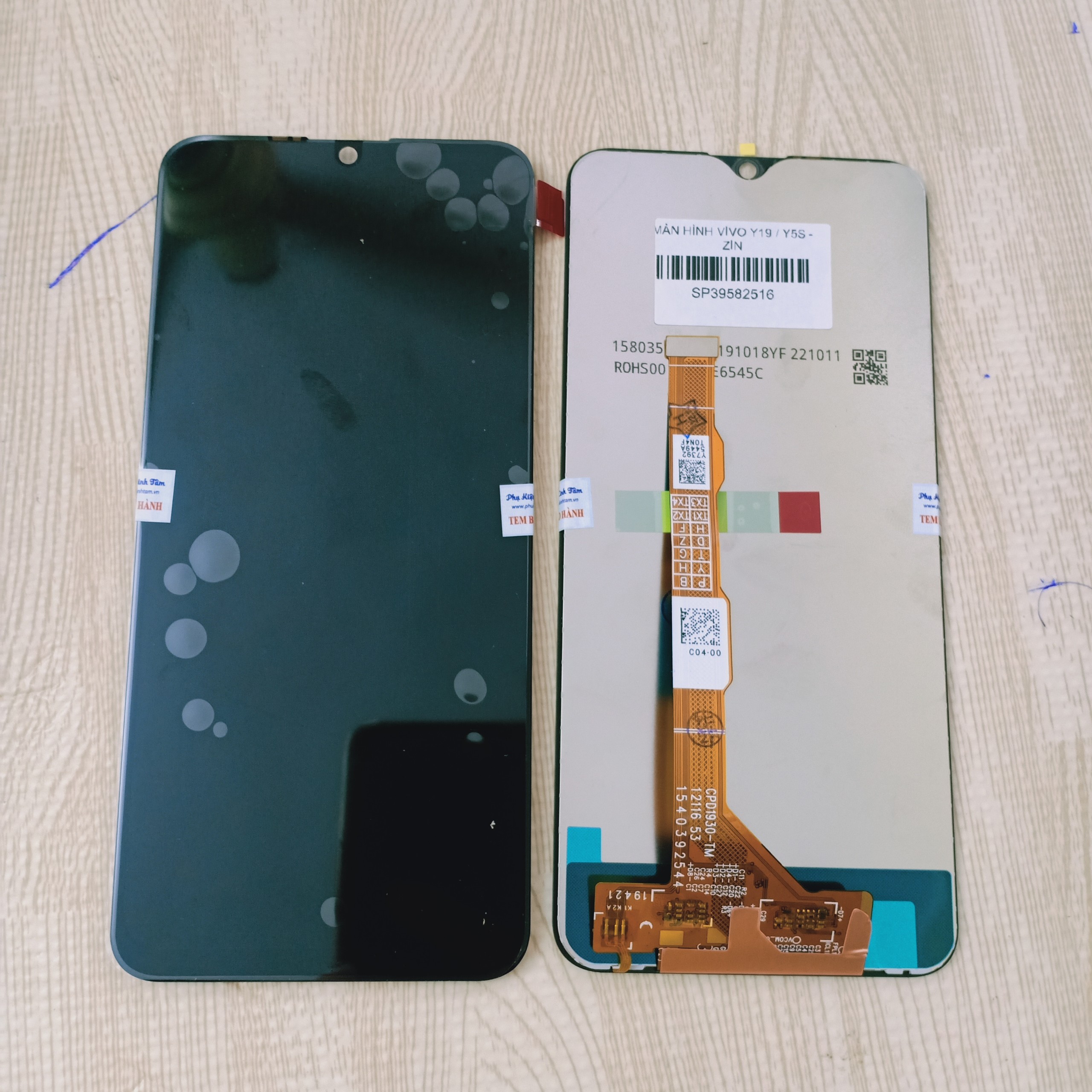 Màn hình vivo y19 full bộ