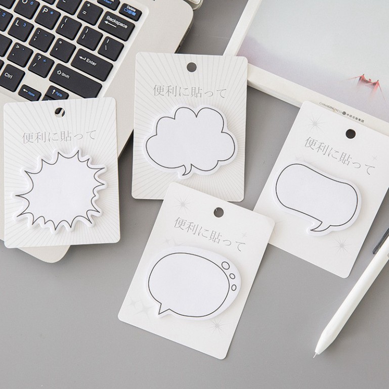 Giấy Note ghi chú đám mây / hội thoại