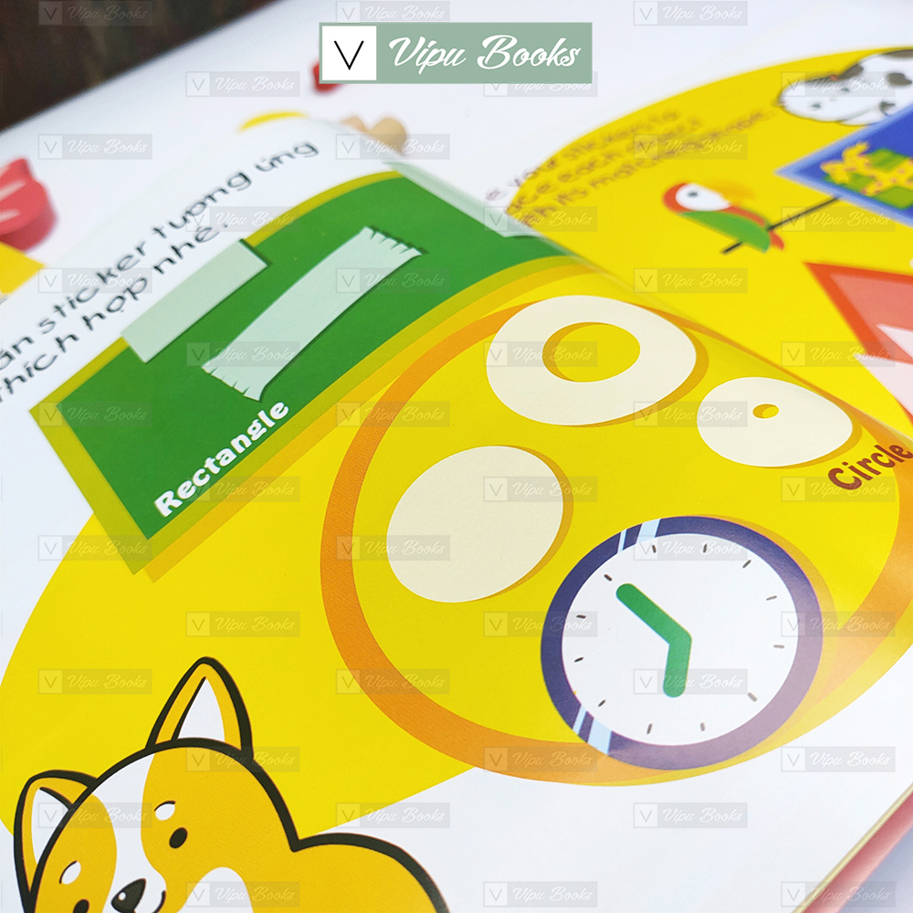Sách - Miếng Dán Thông Minh Cho Bé - My First Sticker Book (Bộ 3 Cuốn)