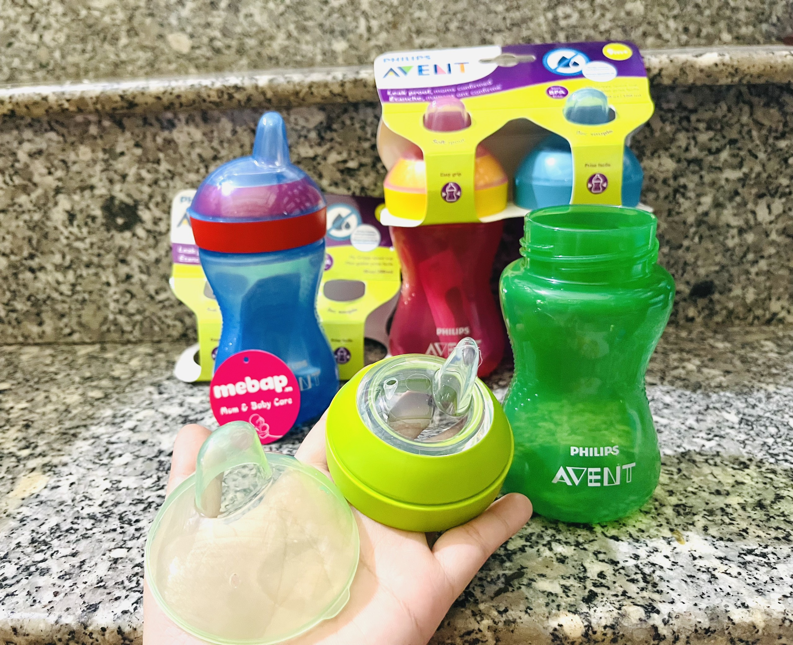 Bình uống Nước ti mỏ vịt Philips Avent 300ml
