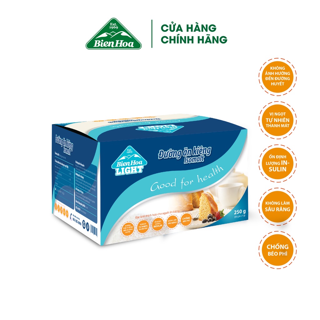 Đường ăn kiêng biên hòa gói 5g