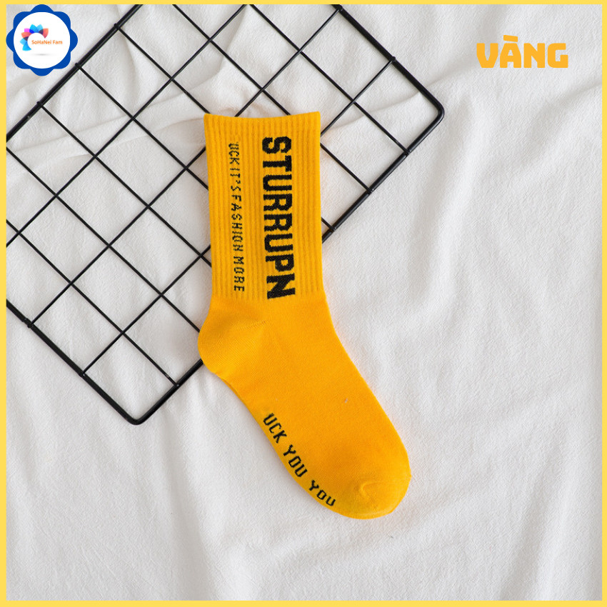 [HCM]Tất Vớ Thể Thao Nam Nữ Dày Dặn -Vớ Bóng Rổ Đường Phố Cặp Đôi Phong Cách Năng Động Thể Thao - SOHANEI FAM