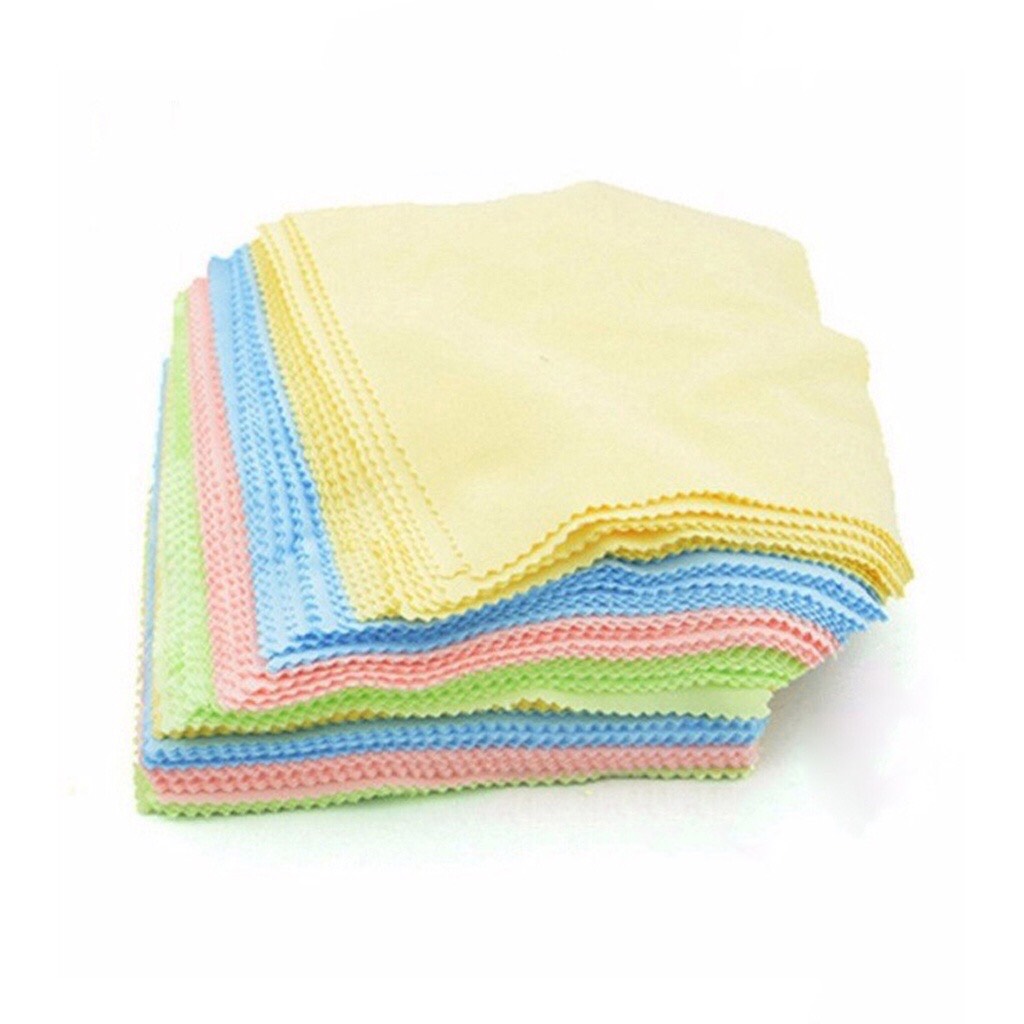 Combo 10 Chiếc Khăn Lau Mắt Kính Đồ Da Trang Sức Chuyên Dụng